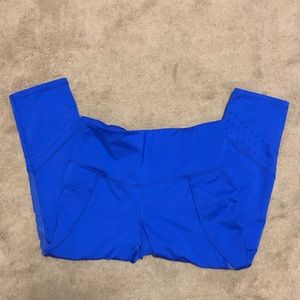 Blue Champion leggings with pockets